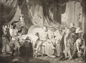 Un dormitorio en la casa del Señor, Inducción, Escena II, de 